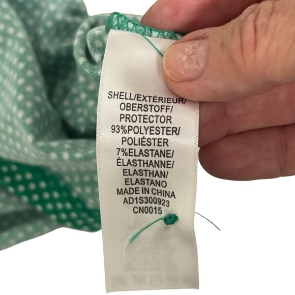 ADRIANNA PAPELL - NWT - SIZE MEDIUM - PRINT KNIT PLEATED TRAPEZE TOP BLOUSE B1 - Picture 11 of 12